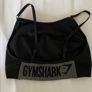 Flex strappy sports bra black/grey